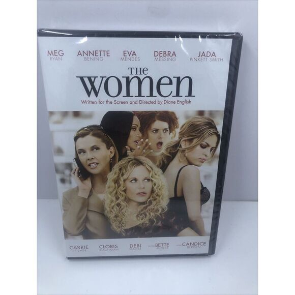 The Women DVD. Carrie Fisher, Eva Mendes, Meg Ryan, Candice Bergen, Bette Midler - Picture 1 of 7